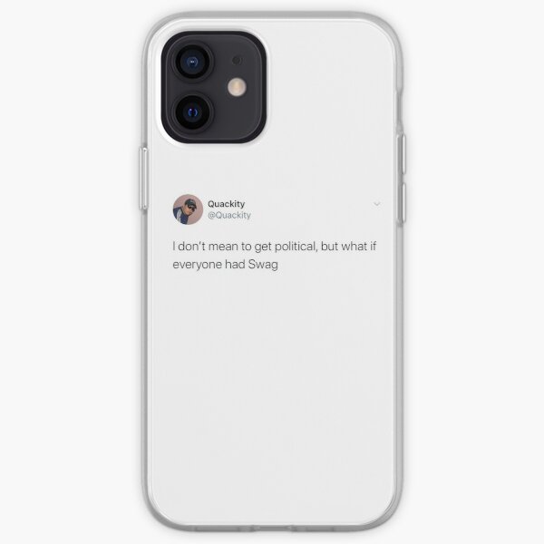 Quackity Tweet iPhone Soft Case RB2905 product Offical Quackity Merch