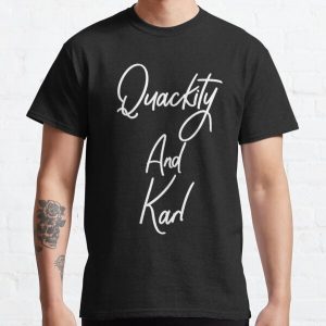 Quackity và Karl Classic T-Shirt RB2905 Sản phẩm Offical Hàng Quackity