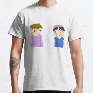 quackity and karl animation Classic T-Shirt RB2905 product Offical Quackity Merch