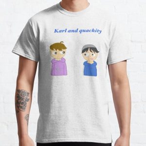 hoạt hình quackity and karl Classic T-Shirt RB2905 Sản phẩm Offical Quackity Merch
