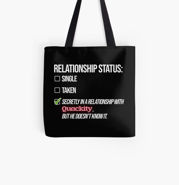 Relationship with Quackity All Over Print Tote Bag RB2905 product Offical Quackity Merch