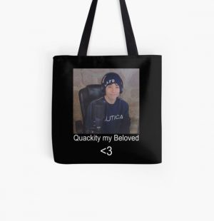 Quackity my beloved All Over Print Tote Bag RB2905 product Offical Quackity Merch