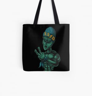 quackity beanie All Over Print Tote Bag RB2905 product Offical Quackity Merch