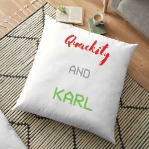 quackity and karl Floor Pillow RB2905 product Offical Quackity Merch