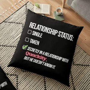 Relationship with Quackity Floor Pillow RB2905 product Offical Quackity Merch