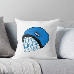 Quackity Beanie Throw Pillow RB2905 product Offical Quackity Merch