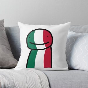 dream but it is actually quackity (aka mexican dream) Throw Pillow RB2905 product Offical Quackity Merch