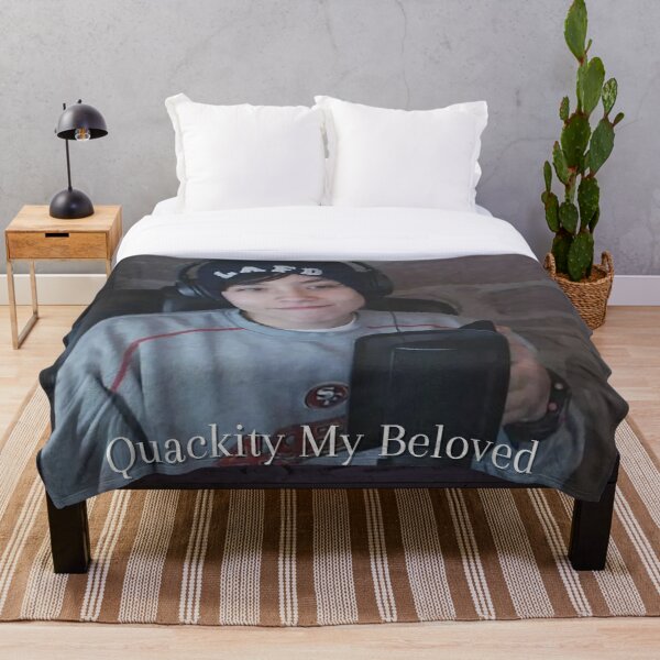 Quackity my beloved Throw Blanket RB2905 product Offical Quackity Merch