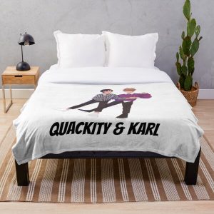 Sản phẩm Quackity và Karl Throw Blanket RB2905 Hàng hóa Quackity ngoại tuyến