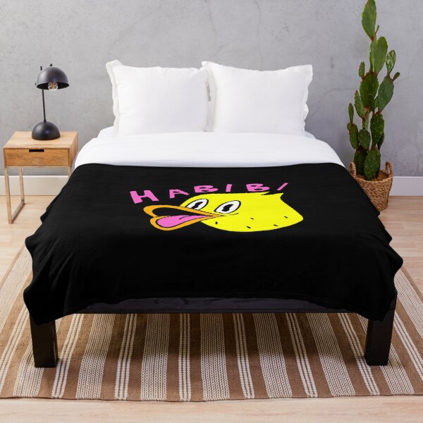 Quackity Merch Quackity Habibi Duck Gifts For Fans, For Men and Women, Gift Valentine's Day Throw Blanket RB2905 product Offical Quackity Merch