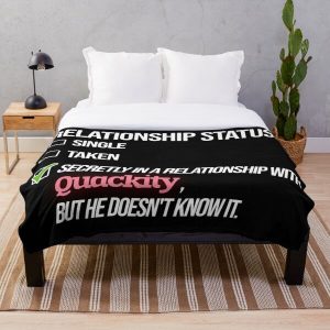 Relationship with Quackity Throw Blanket RB2905 product Offical Quackity Merch