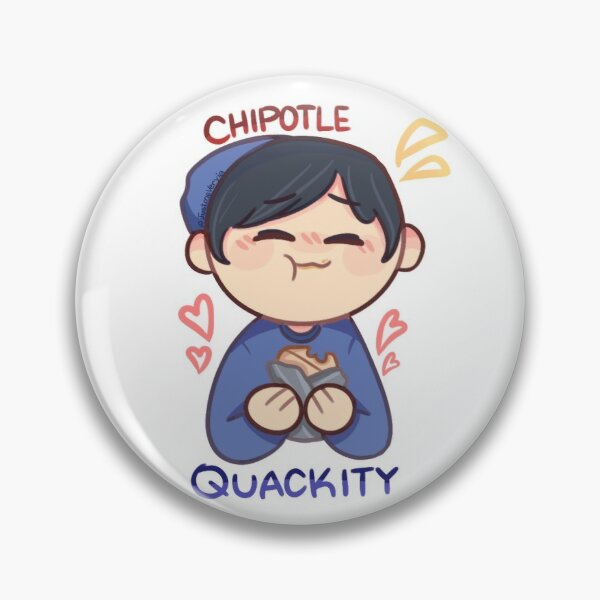 Quackity (mcyt+food) Pin RB2905 product Offical Quackity Merch