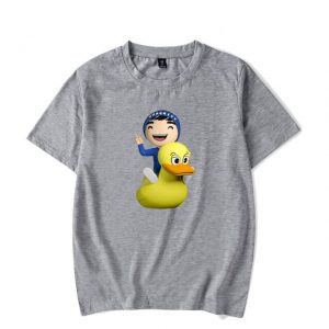Quackity T Shirts Cartoon Duck Print Fashion Streetwear Men Women Casual 100 Cotton T Shirt Oversized.jpg 640x640 5 - Quackity Store