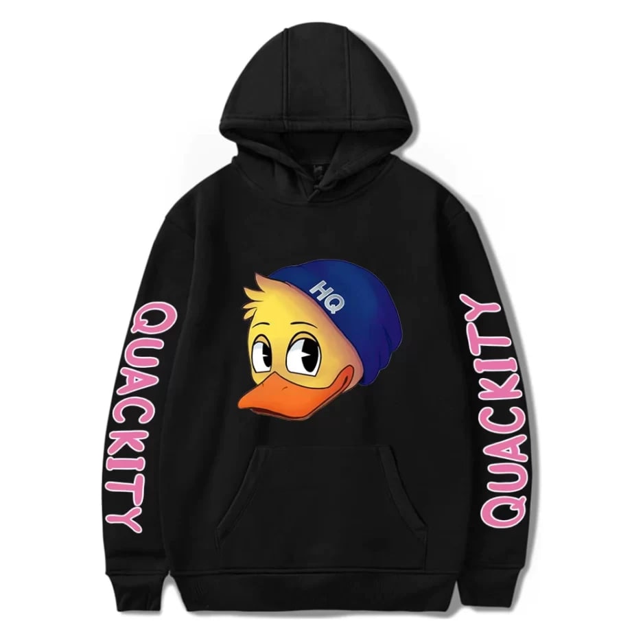 Quackity Hoodies - Quackity Duck Head Pullover Hoodie | Quackity Store